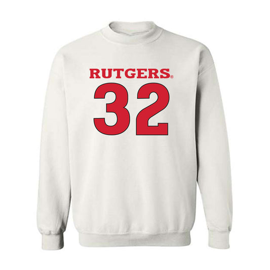 Rutgers - NCAA Women's Basketball : Yaya Ndiaye - Sport Shersey Crewneck Sweatshirt-0