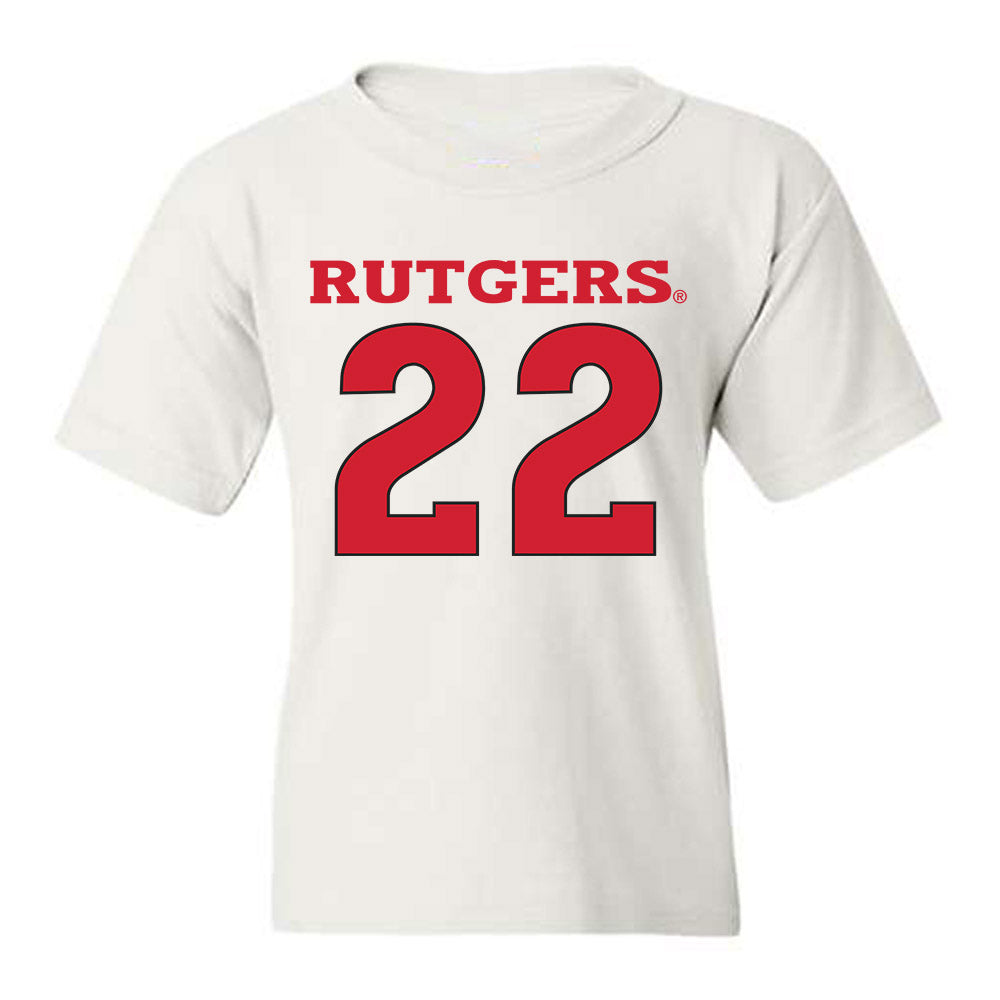 Rutgers - NCAA Women's Basketball : Zachara Perkins - Sport Shersey Youth T-Shirt-0