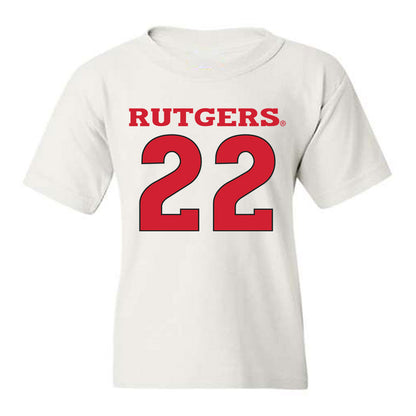 Rutgers - NCAA Women's Basketball : Zachara Perkins - Sport Shersey Youth T-Shirt-0