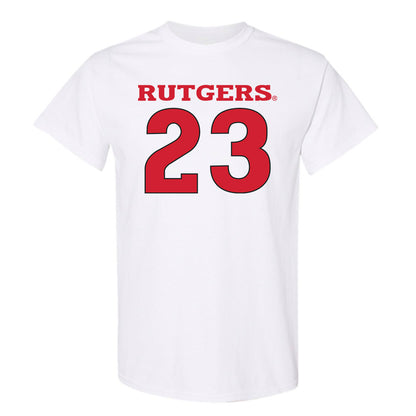 Rutgers - NCAA Men's Basketball : Martin Tonejc - Sport Shersey T-Shirt-0