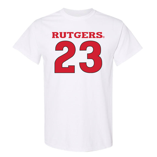 Rutgers - NCAA Men's Basketball : Martin Tonejc - Sport Shersey T-Shirt-0