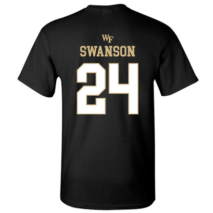 Wake Forest - NCAA Women's Basketball : Mckenzie Swanson - Sports Shersey T-Shirt-1