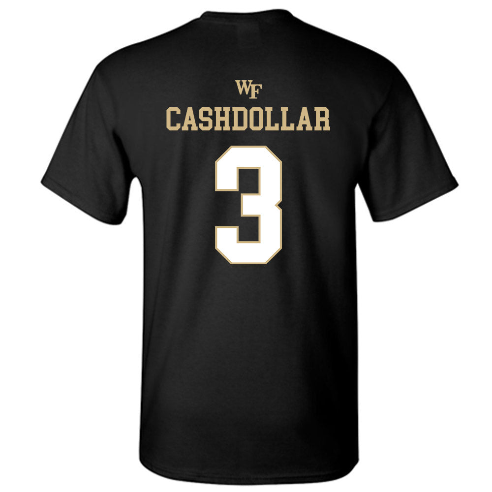 Wake Forest - NCAA Women's Basketball : Alexis Cashdollar - Sports Shersey T-Shirt-1