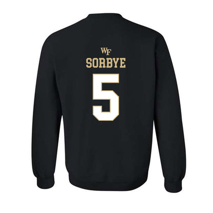 Wake Forest - NCAA Women's Basketball : Aurora Sorbye - Sports Shersey Crewneck Sweatshirt-1