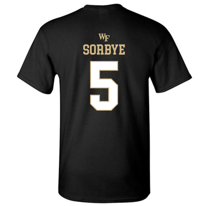 Wake Forest - NCAA Women's Basketball : Aurora Sorbye - Sports Shersey T-Shirt-1