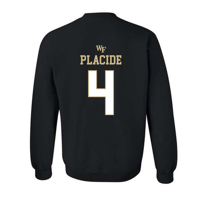 Wake Forest - NCAA Men's Basketball : Gavin Placide - Sports Shersey Crewneck Sweatshirt-1