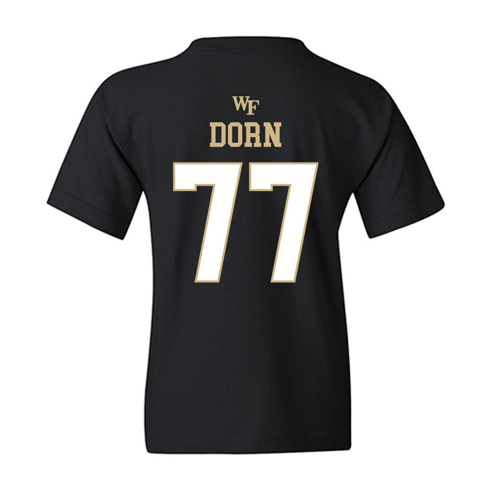 Wake Forest - NCAA Men's Basketball : Antonio Dorn - Sports Shersey Youth T-Shirt-1