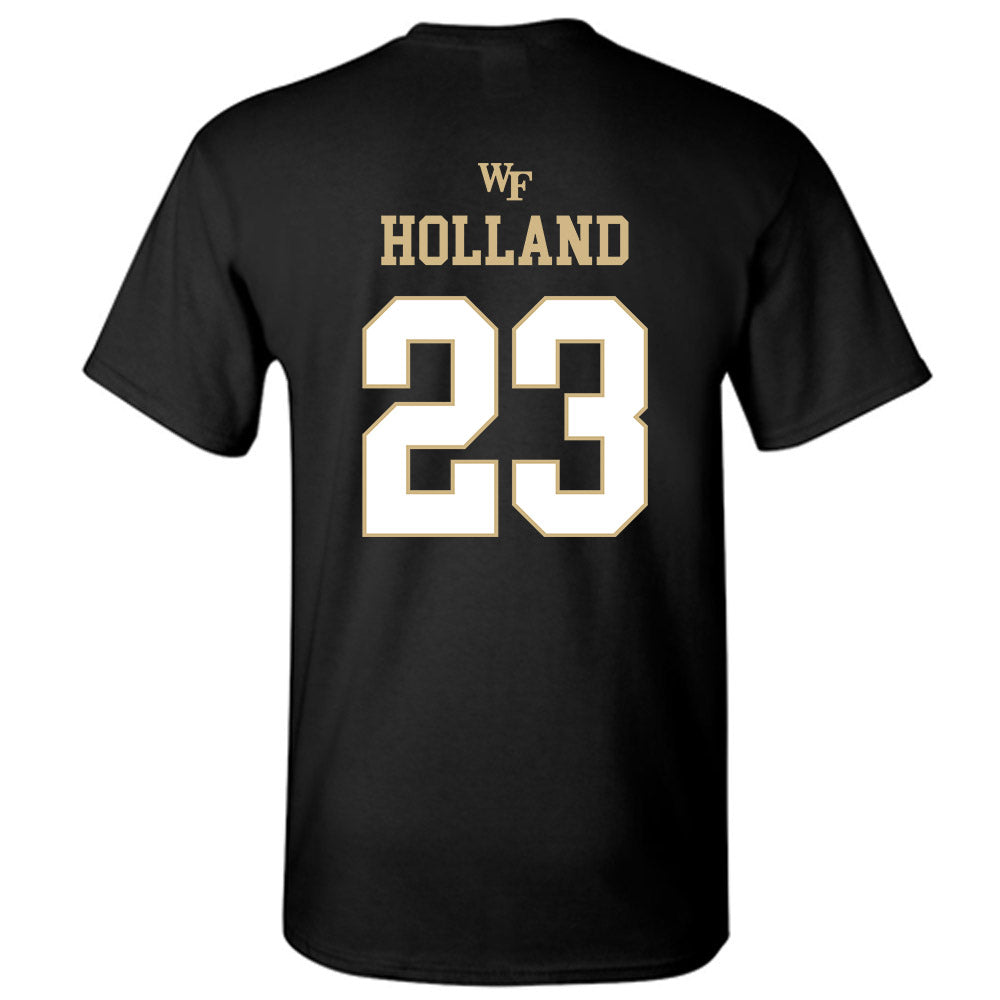 Wake Forest - NCAA Women's Basketball : Oshauna Holland - Sports Shersey T-Shirt-1