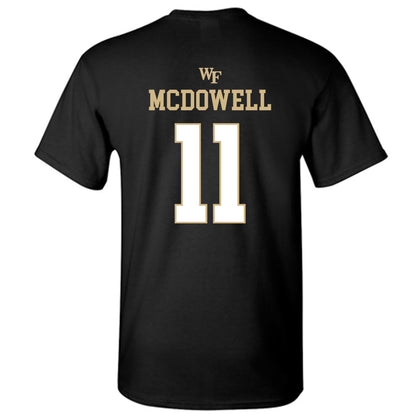 Wake Forest - NCAA Men's Basketball : Jamari McDowell - Sports Shersey T-Shirt-1