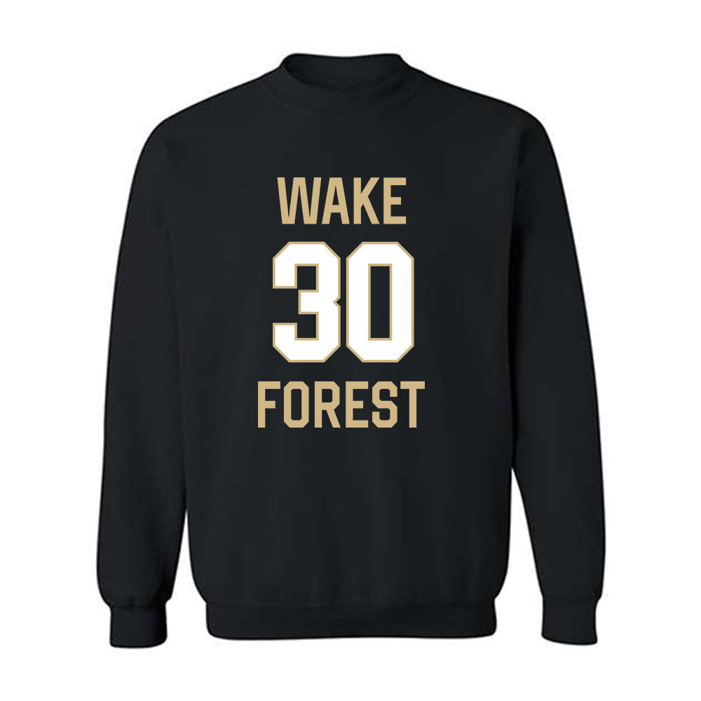 Wake Forest - NCAA Men's Basketball : Anson Beard - Sports Shersey Crewneck Sweatshirt-0