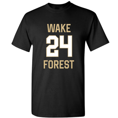 Wake Forest - NCAA Women's Basketball : Mckenzie Swanson - Sports Shersey T-Shirt-0