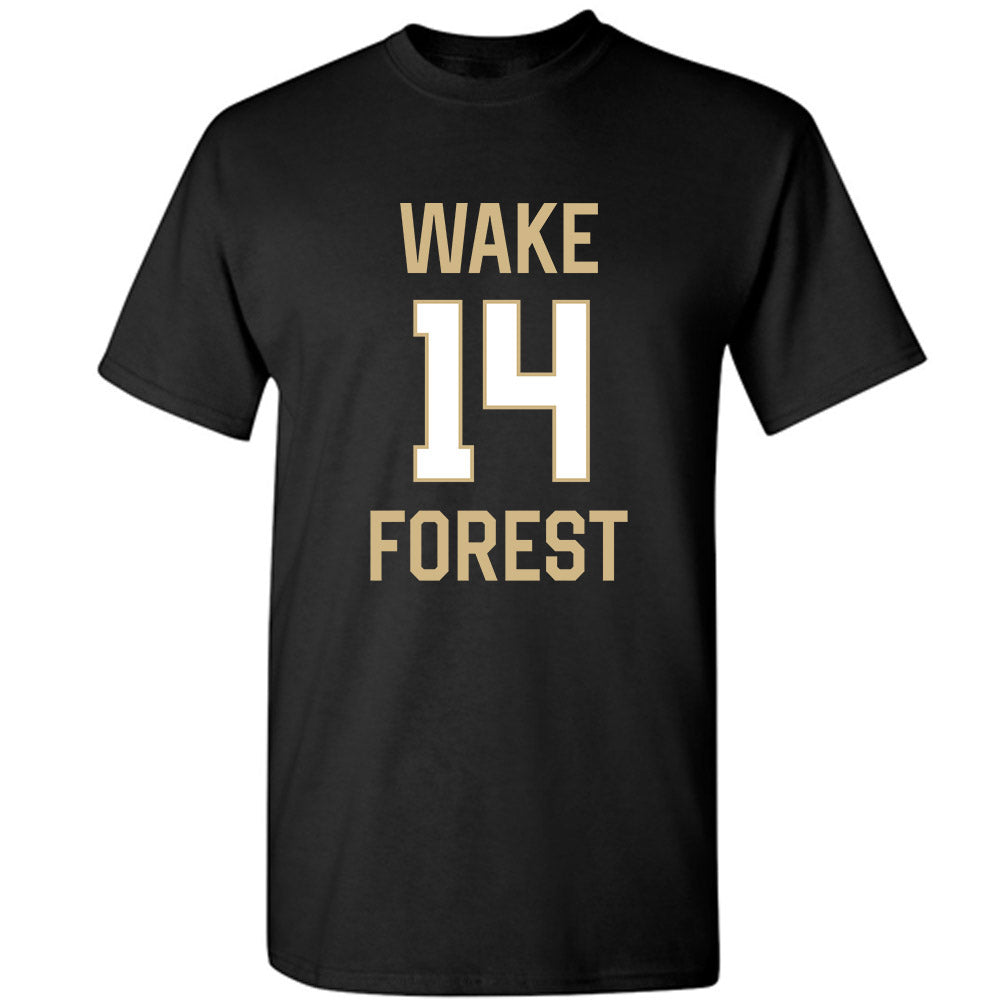 Wake Forest - NCAA Women's Basketball : Mary Carter - Sports Shersey T-Shirt-0