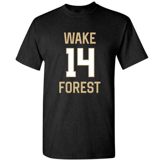 Wake Forest - NCAA Women's Basketball : Mary Carter - Sports Shersey T-Shirt-0