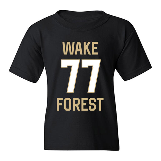 Wake Forest - NCAA Men's Basketball : Antonio Dorn - Sports Shersey Youth T-Shirt-0