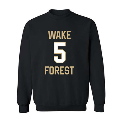 Wake Forest - NCAA Women's Basketball : Aurora Sorbye - Sports Shersey Crewneck Sweatshirt-0