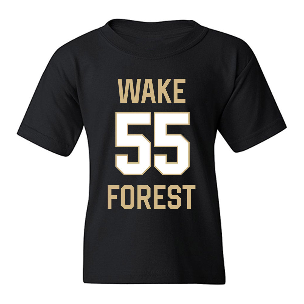 Wake Forest - NCAA Men's Basketball : Kevair Kennedy - Sports Shersey Youth T-Shirt-0