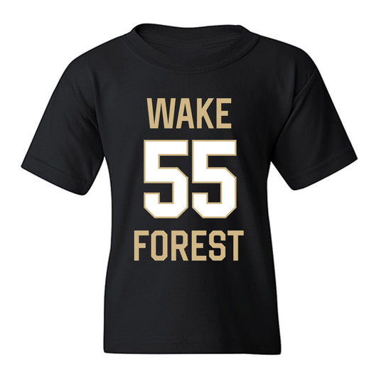 Wake Forest - NCAA Men's Basketball : Kevair Kennedy - Sports Shersey Youth T-Shirt-0