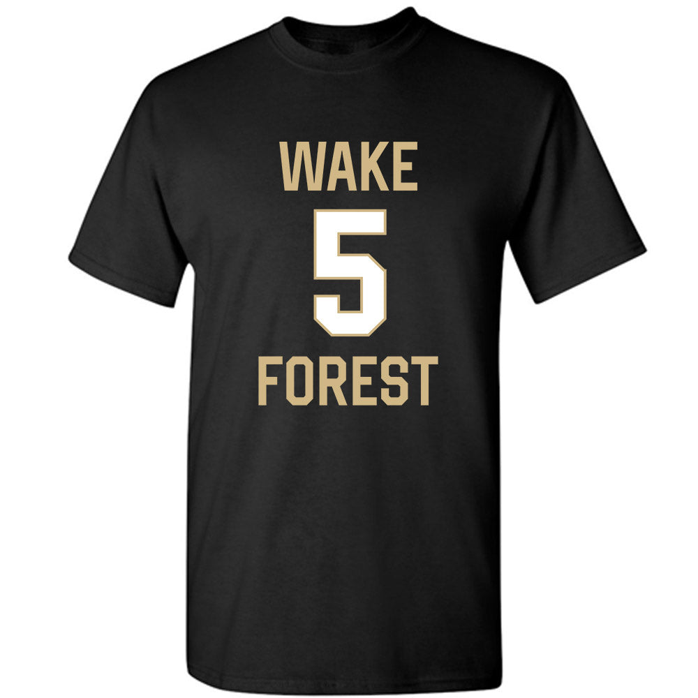 Wake Forest - NCAA Women's Basketball : Aurora Sorbye - Sports Shersey T-Shirt-0