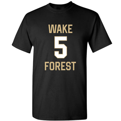 Wake Forest - NCAA Women's Basketball : Aurora Sorbye - Sports Shersey T-Shirt-0