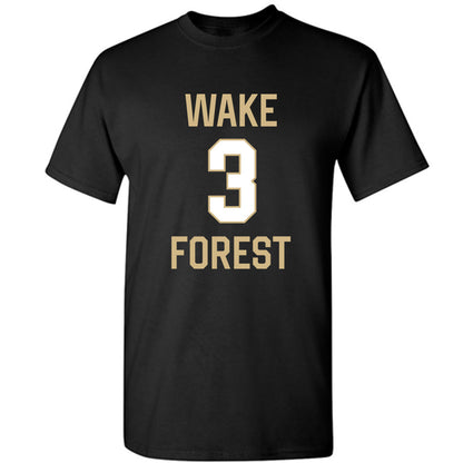 Wake Forest - NCAA Women's Basketball : Alexis Cashdollar - Sports Shersey T-Shirt-0