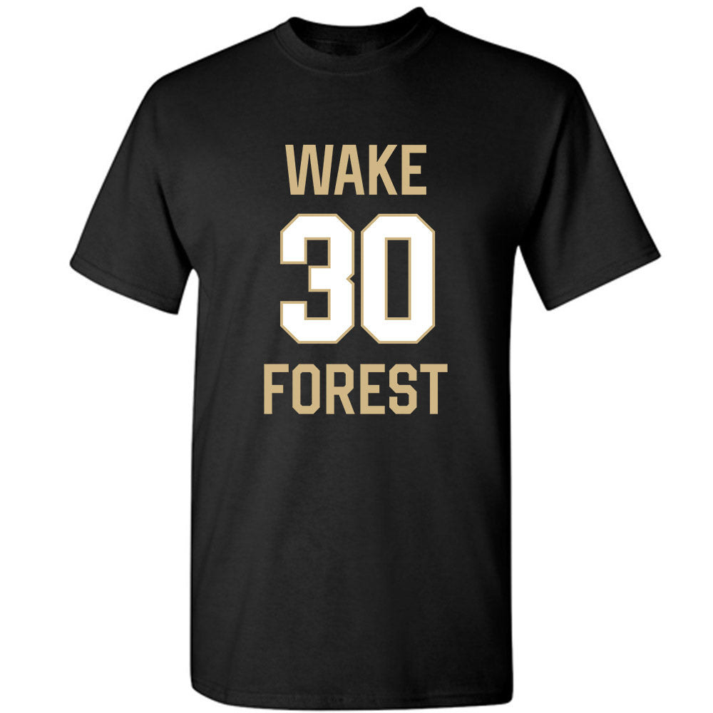 Wake Forest - NCAA Men's Basketball : Anson Beard - Sports Shersey T-Shirt-0