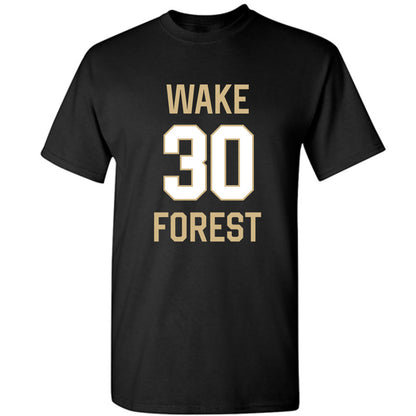 Wake Forest - NCAA Men's Basketball : Anson Beard - Sports Shersey T-Shirt-0