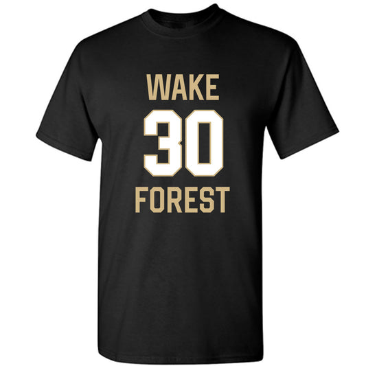 Wake Forest - NCAA Men's Basketball : Anson Beard - Sports Shersey T-Shirt-0