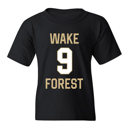 Wake Forest - NCAA Women's Basketball : Opal Bird - Sports Shersey Youth T-Shirt-0