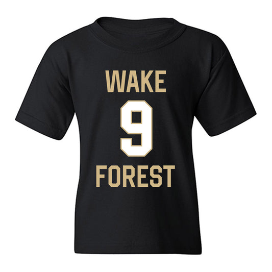 Wake Forest - NCAA Women's Basketball : Opal Bird - Sports Shersey Youth T-Shirt-0