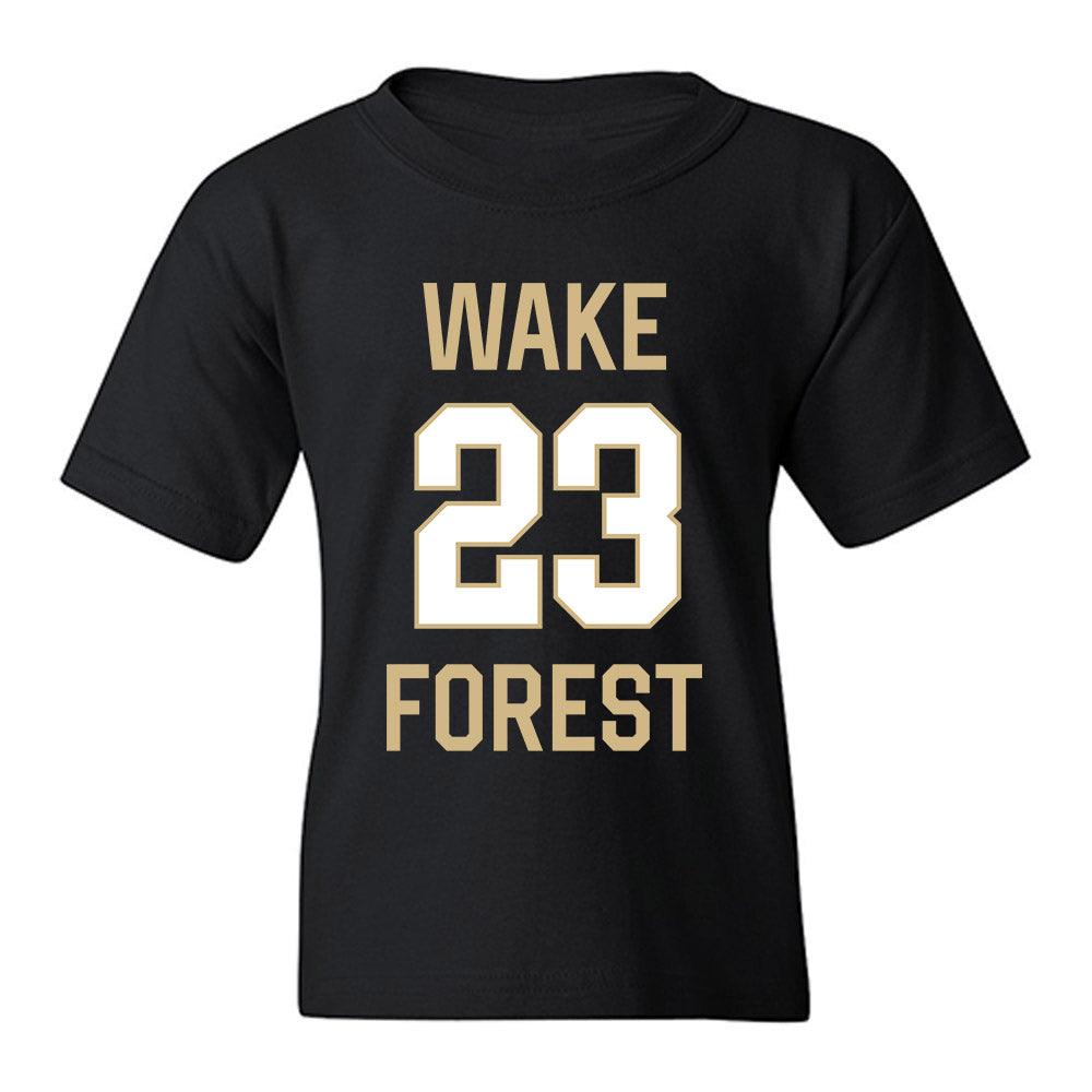 Wake Forest - NCAA Women's Basketball : Oshauna Holland - Sports Shersey Youth T-Shirt-0
