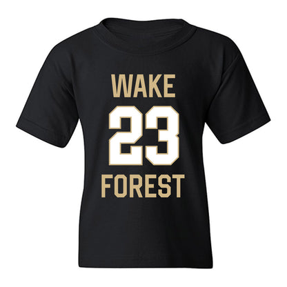 Wake Forest - NCAA Women's Basketball : Oshauna Holland - Sports Shersey Youth T-Shirt-0
