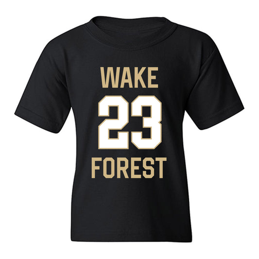 Wake Forest - NCAA Women's Basketball : Oshauna Holland - Sports Shersey Youth T-Shirt-0