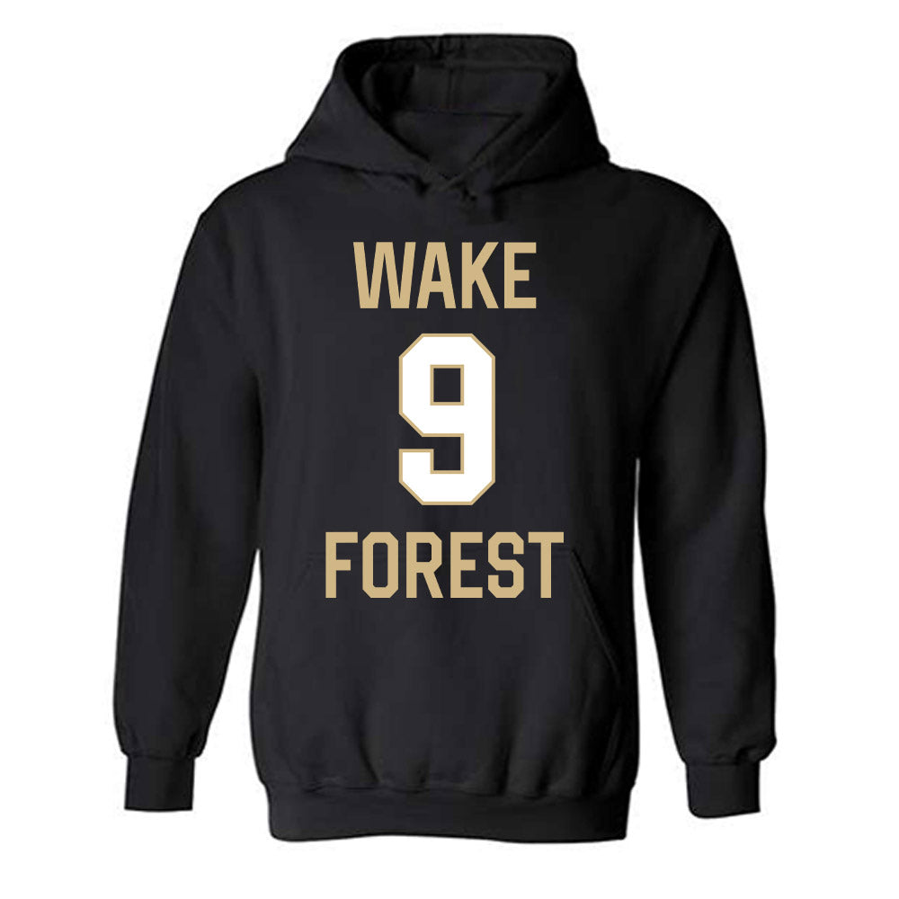 Wake Forest - NCAA Women's Basketball : Opal Bird - Sports Shersey Hooded Sweatshirt-0