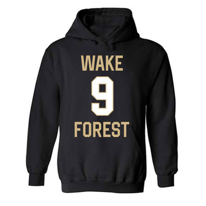 Wake Forest - NCAA Women's Basketball : Opal Bird - Sports Shersey Hooded Sweatshirt-0
