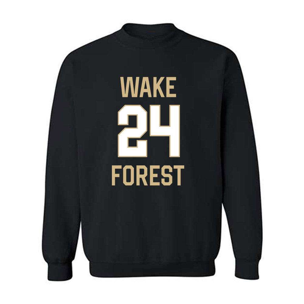 Wake Forest - NCAA Women's Basketball : Mckenzie Swanson - Sports Shersey Crewneck Sweatshirt-0