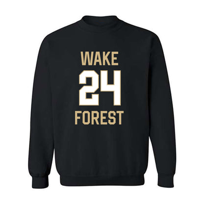 Wake Forest - NCAA Women's Basketball : Mckenzie Swanson - Sports Shersey Crewneck Sweatshirt-0