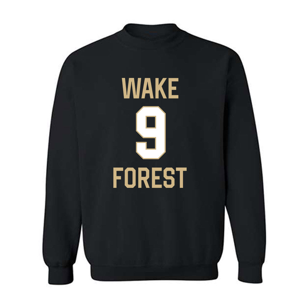 Wake Forest - NCAA Men's Basketball : Vincent Ricchiuti - Sports Shersey Crewneck Sweatshirt-0