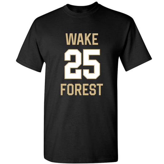 Wake Forest - NCAA Men's Basketball : Will Underwood - Sports Shersey T-Shirt-0