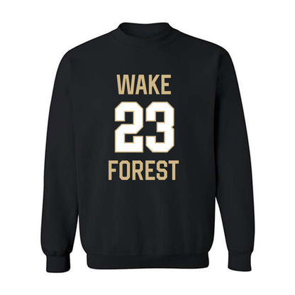 Wake Forest - NCAA Women's Basketball : Oshauna Holland - Sports Shersey Crewneck Sweatshirt-0