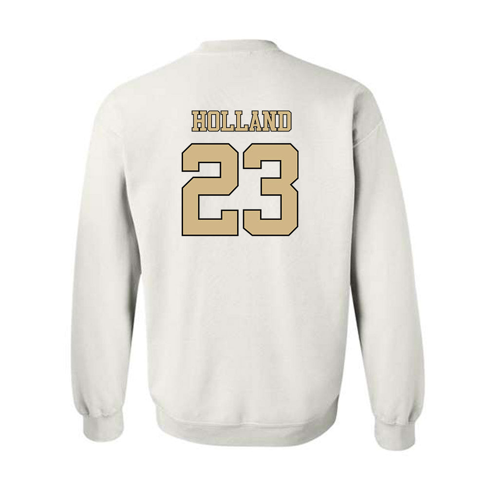 Wake Forest - NCAA Women's Basketball : Oshauna Holland - Sports Shersey Crewneck Sweatshirt-1