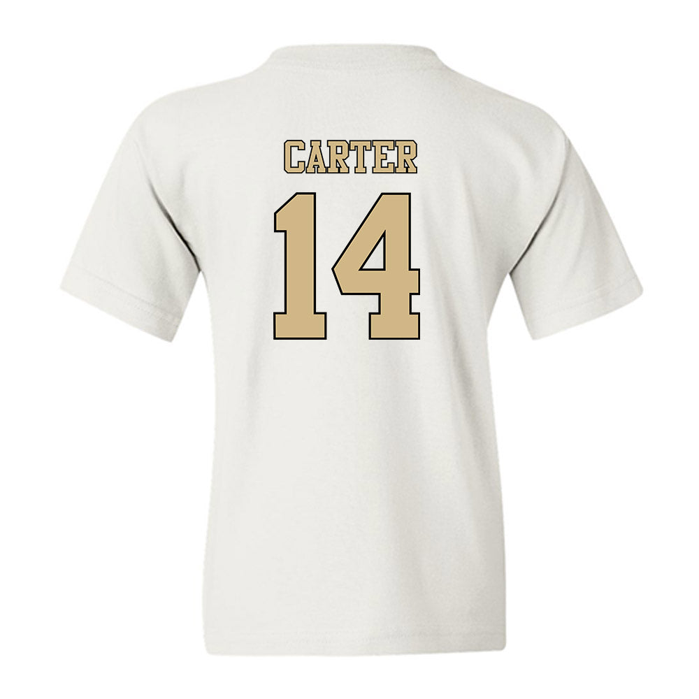 Wake Forest - NCAA Women's Basketball : Mary Carter - Sports Shersey Youth T-Shirt-1