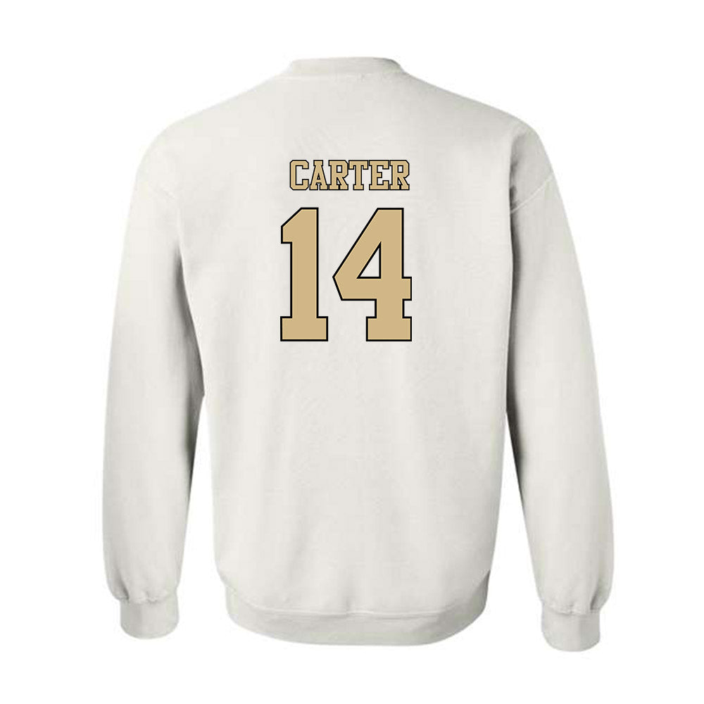 Wake Forest - NCAA Women's Basketball : Mary Carter - Sports Shersey Crewneck Sweatshirt-1