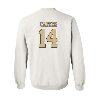 Wake Forest - NCAA Women's Basketball : Mary Carter - Sports Shersey Crewneck Sweatshirt-1