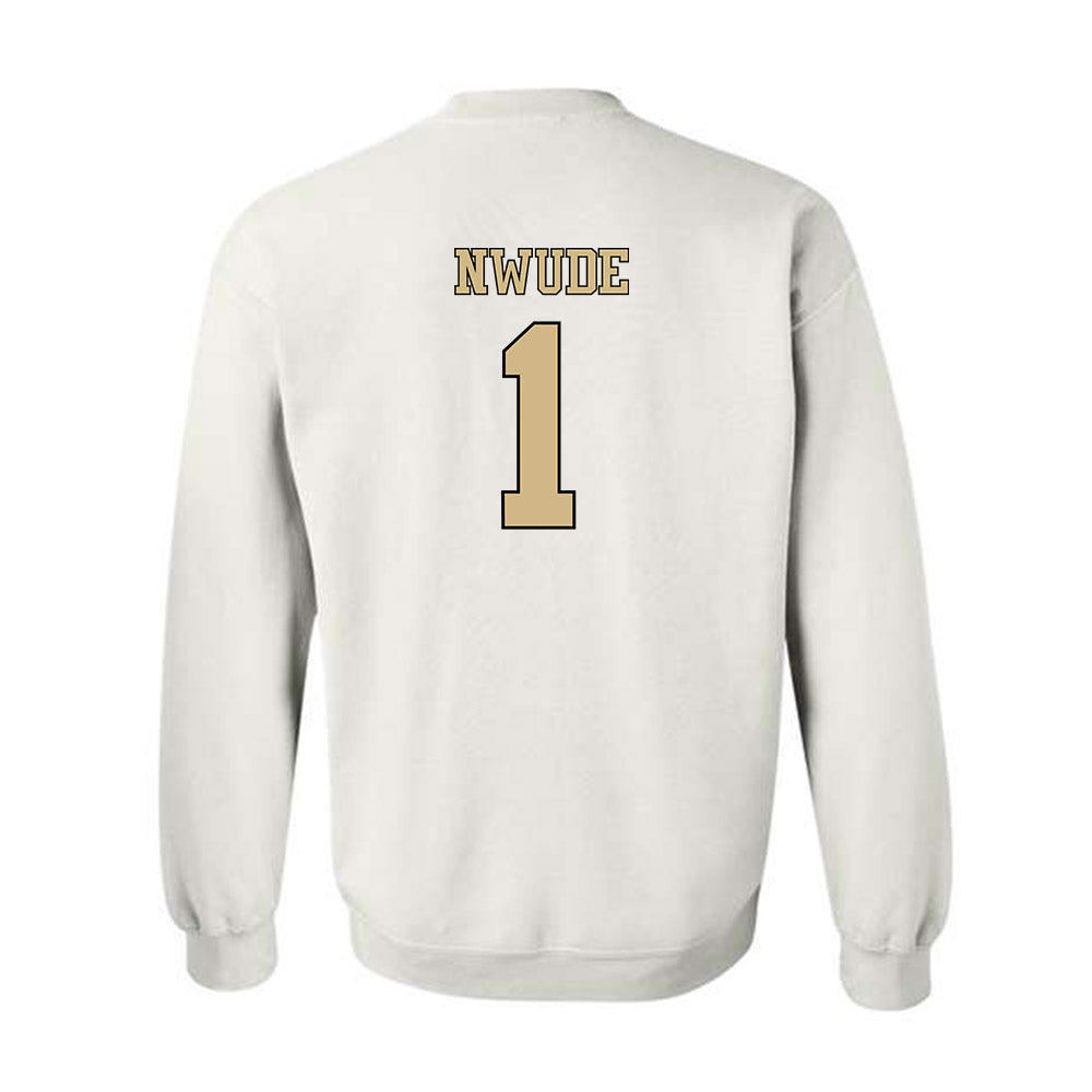 Wake Forest - NCAA Women's Basketball : Adora Nwude - Sports Shersey Crewneck Sweatshirt-1