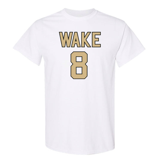 Wake Forest - NCAA Women's Basketball : Breauna Ware - Sports Shersey T-Shirt-0