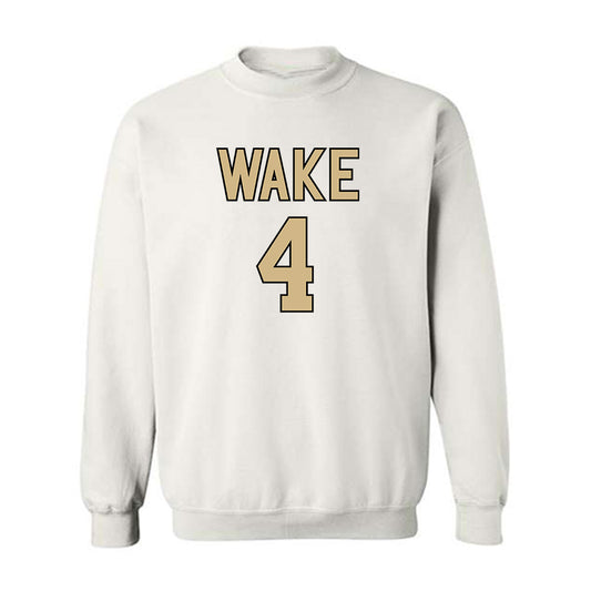 Wake Forest - NCAA Women's Basketball : Ramiyah Byrd - Sports Shersey Crewneck Sweatshirt-0