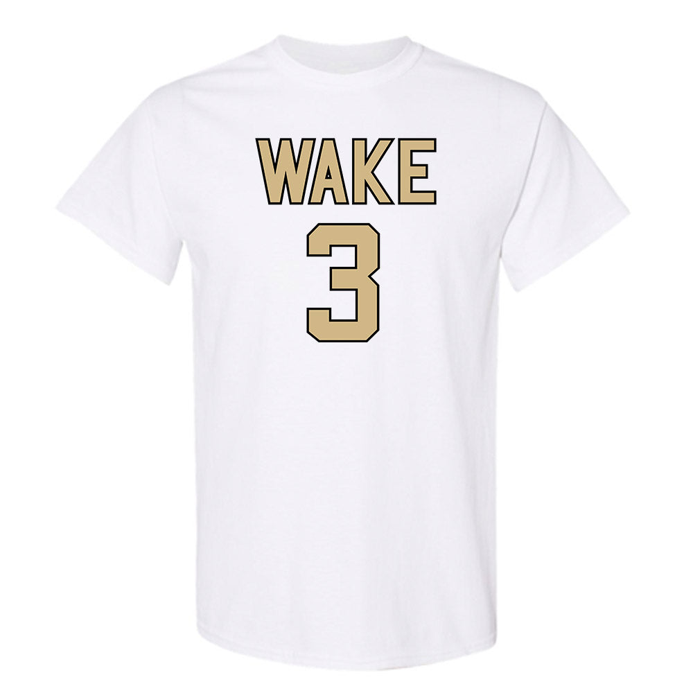 Wake Forest - NCAA Women's Basketball : Alexis Cashdollar - Sports Shersey T-Shirt-0