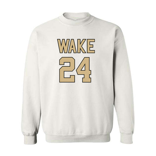 Wake Forest - NCAA Women's Basketball : Mckenzie Swanson - Sports Shersey Crewneck Sweatshirt-0