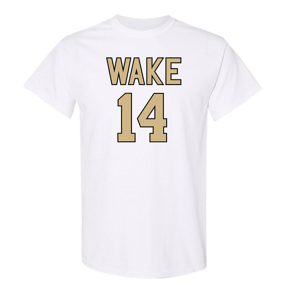 Wake Forest - NCAA Women's Basketball : Mary Carter - Sports Shersey T-Shirt-0