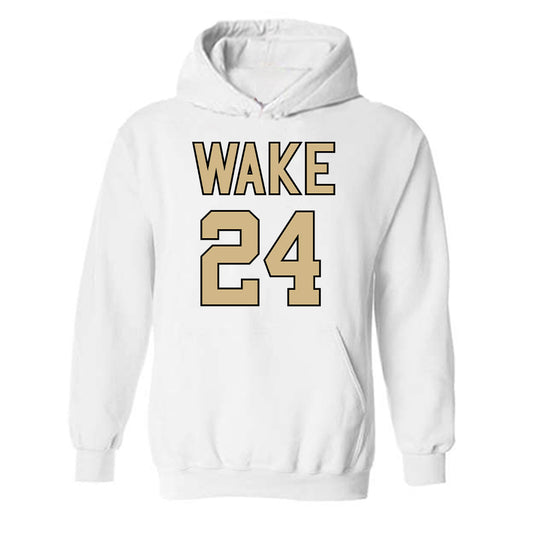 Wake Forest - NCAA Women's Basketball : Mckenzie Swanson - Sports Shersey Hooded Sweatshirt-0
